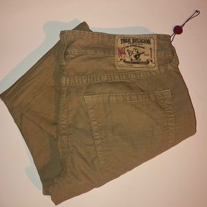 True religion Geno Camel Corduroy